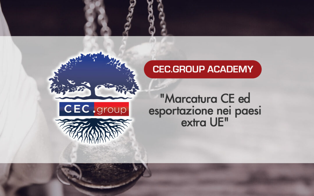 Marcatura CE ed esportazione nei paesi extra UE