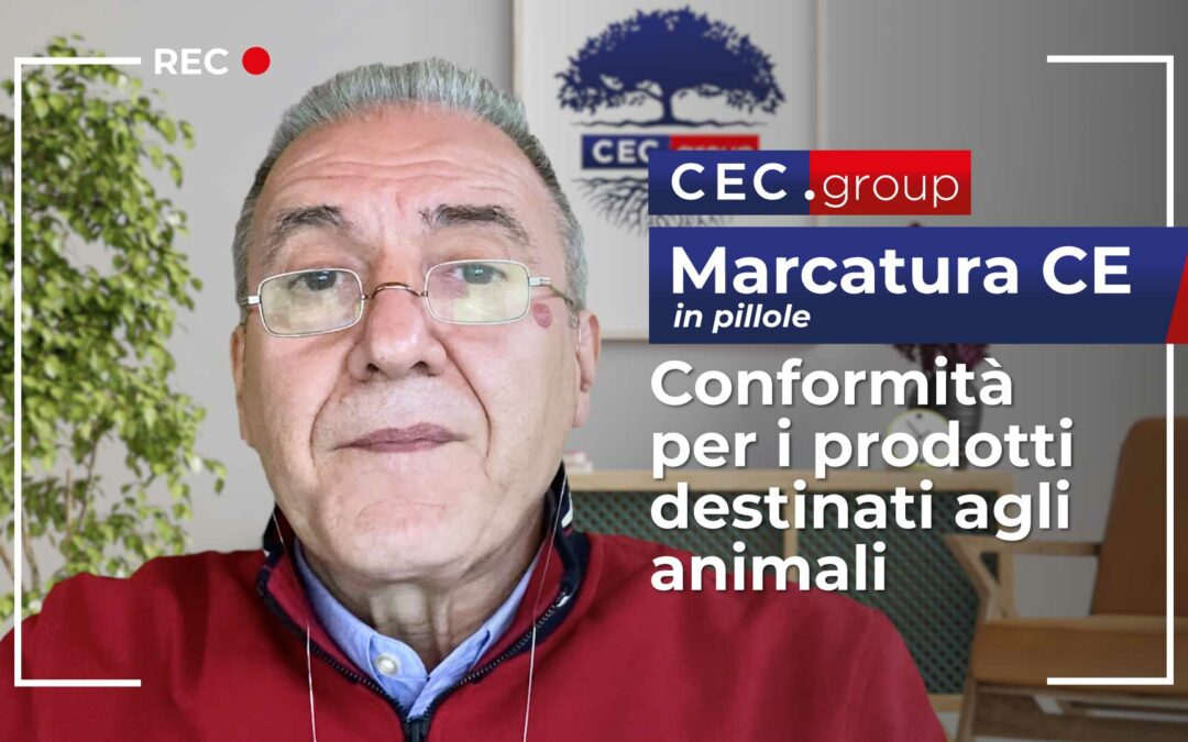 Conformità per i prodotti destinati agli animali