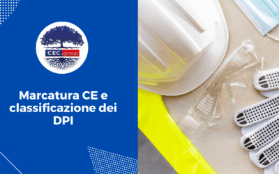 Marcatura CE e classificazione dei DPI
