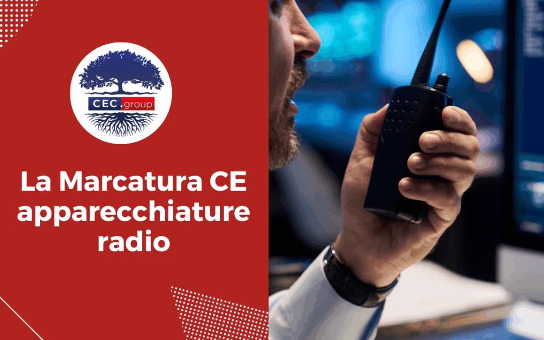 La Marcatura CE apparecchiature radio